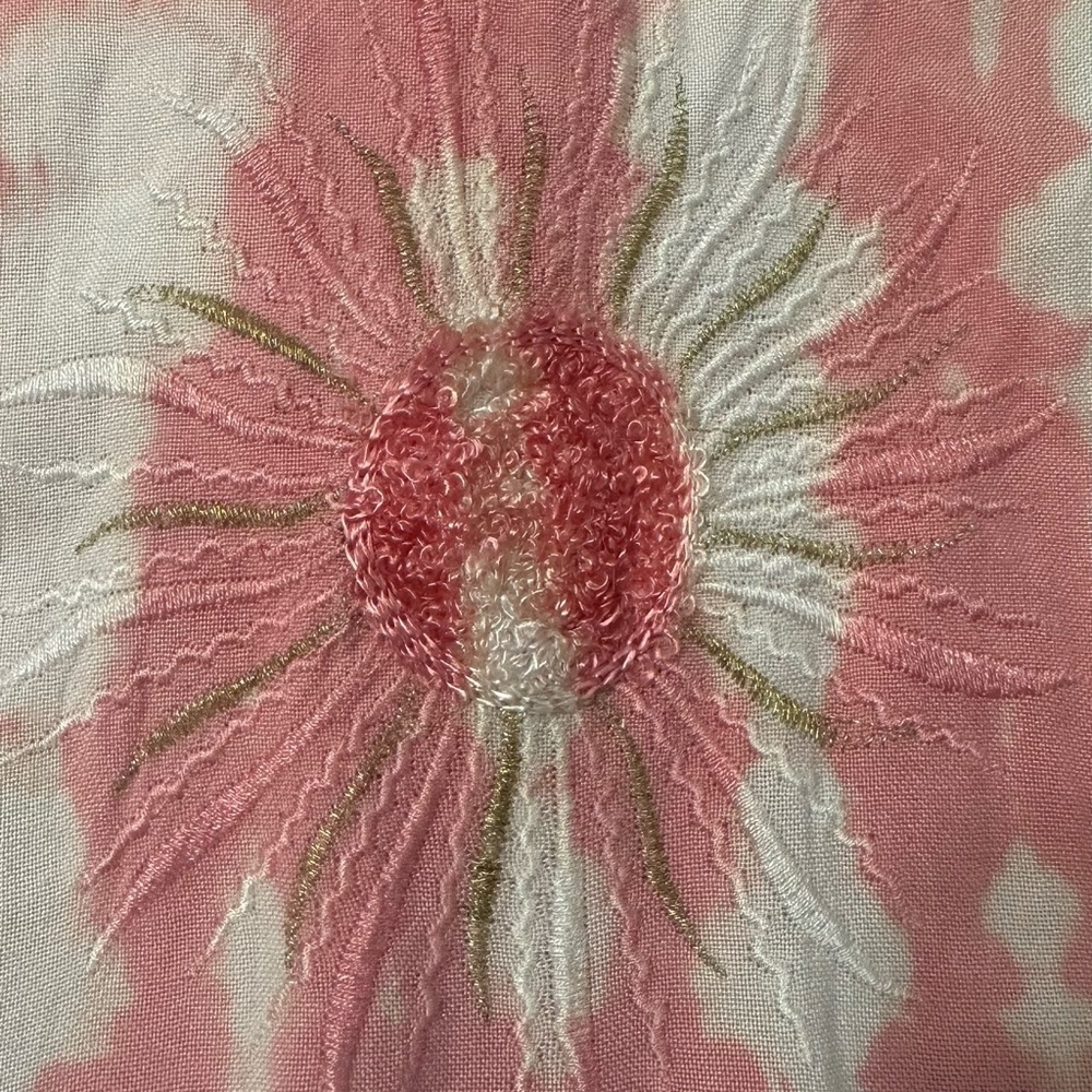 Raya Sun Tie Dye Beachy BOHO Tank Pink and Gray Sleeveless Mini Sundress - Picture 6 of 16
